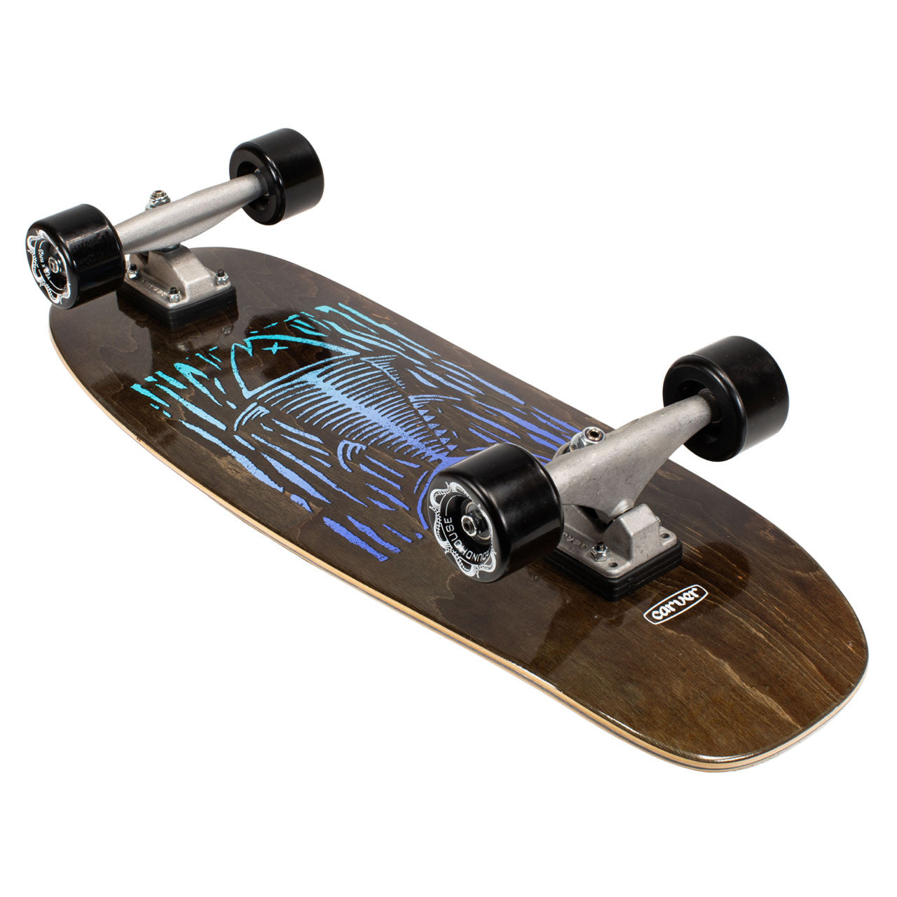 Carver C5 Raw 28“ Bluefin Surfskate Complete