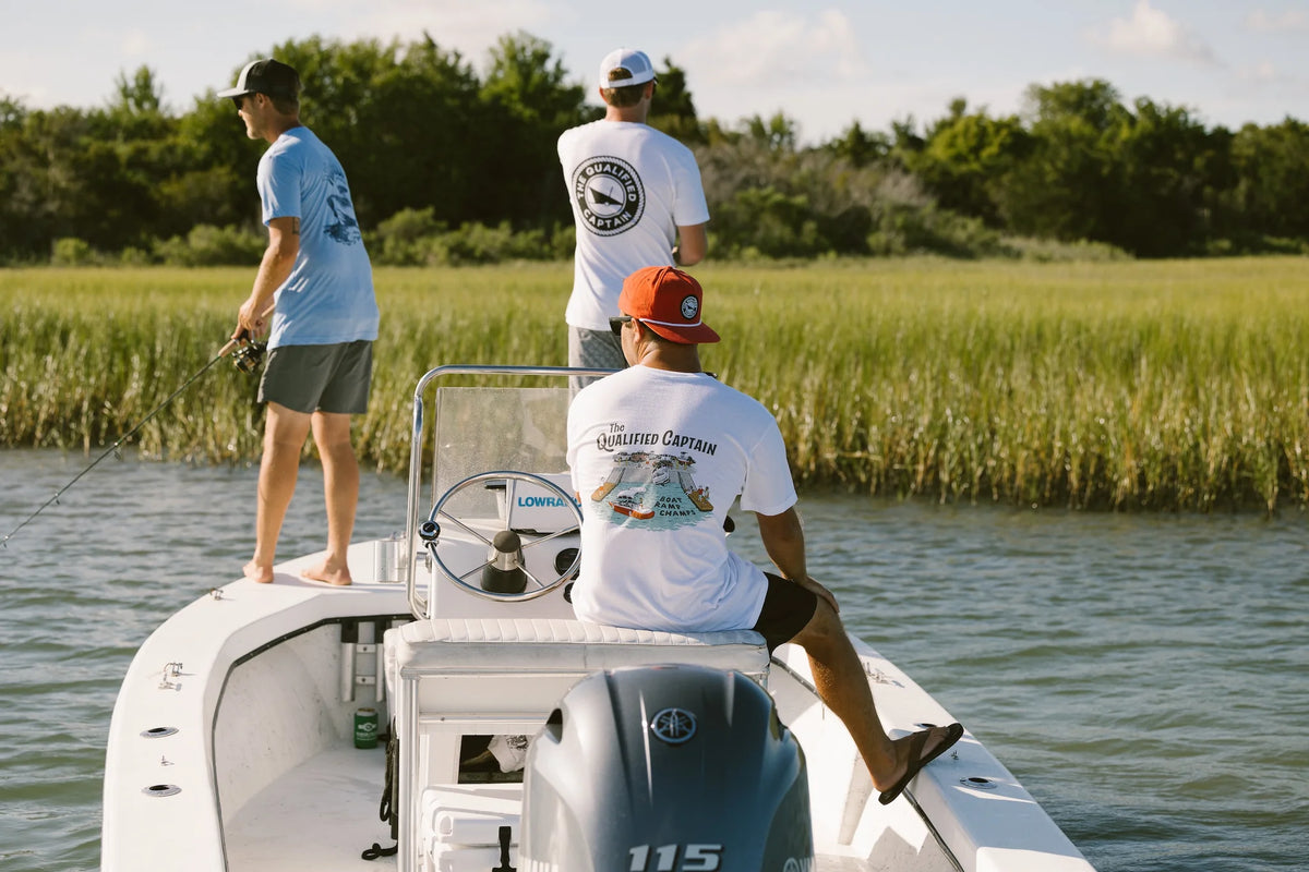 TQC Boat Ramp Champ Tee - White