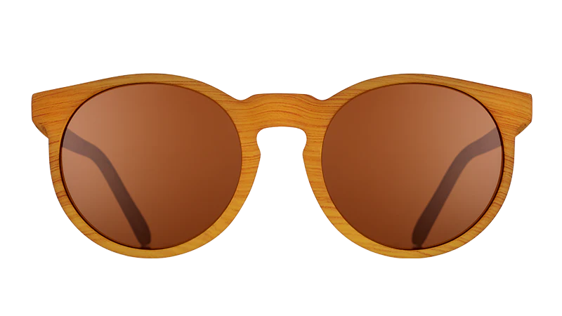 goodr Circle G Bodhi's Ultimate Ride Sunglasses - Light Brown
