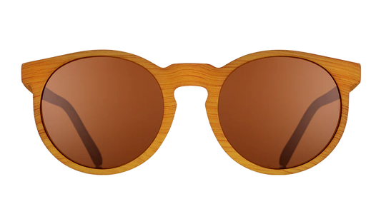 goodr Circle G Bodhi's Ultimate Ride Sunglasses - Light Brown