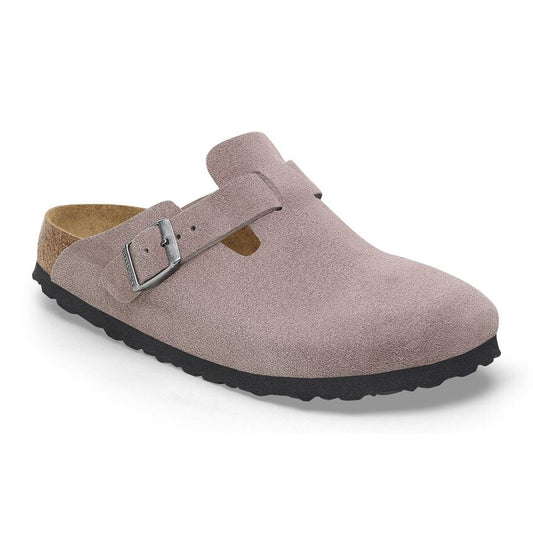 Boston Soft Footbed - Faded Purple Suede