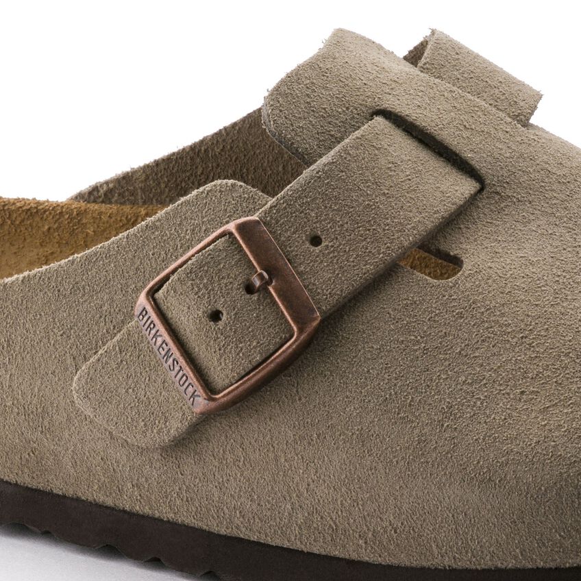 Boston Soft Footbed - Taupe Suede