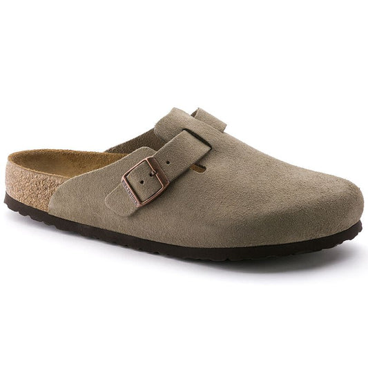 Boston Soft Footbed - Taupe Suede