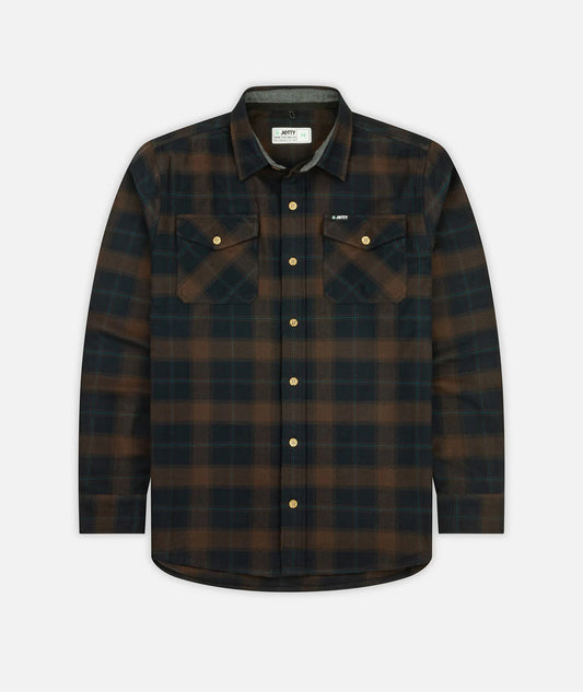 Breaker Flannel - Brown