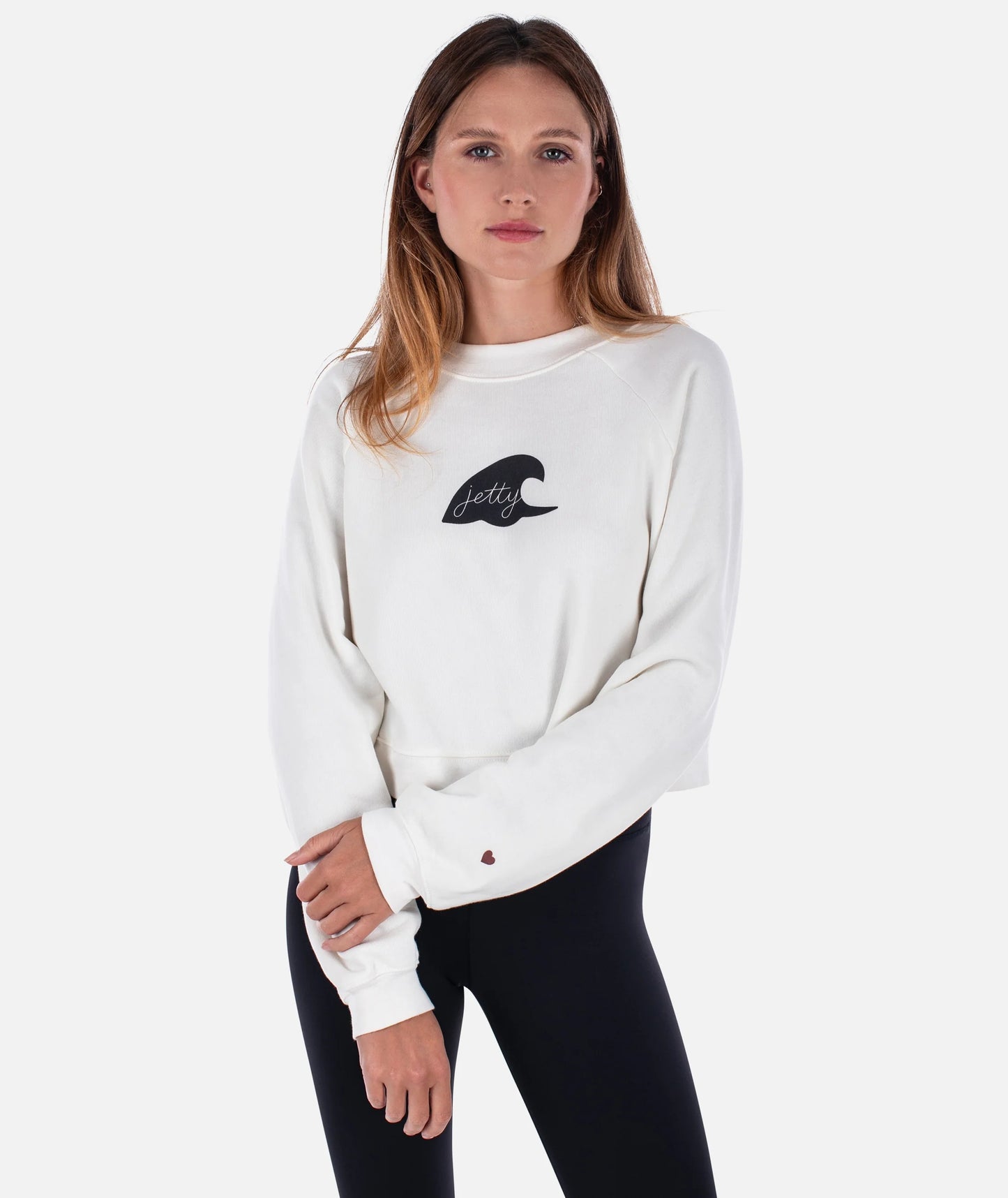 Breaking Barriers Crewneck - White