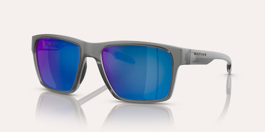 Breck Matte Smoke Crystal w/ Blue Reflex