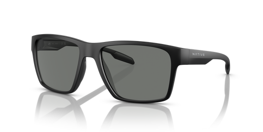 Breck Matte Black w/ Grey