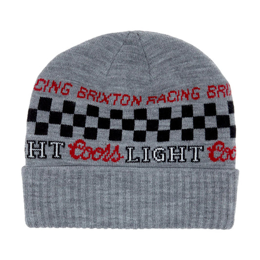 Brixton x Coors Light Racing Beanie - Silver