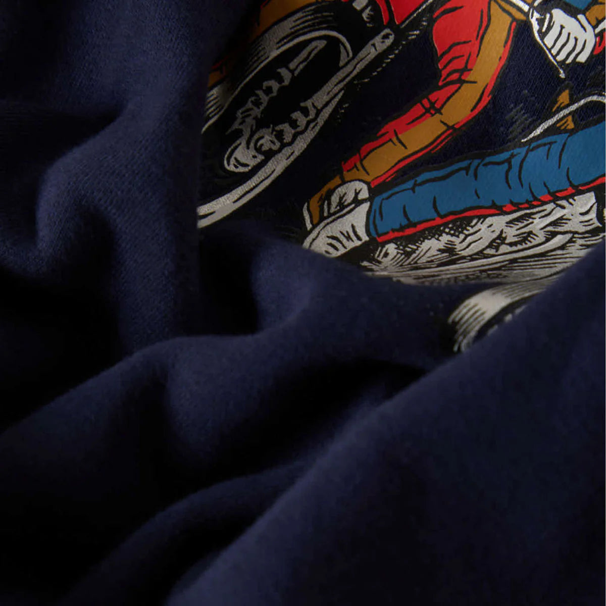 Brixton x Coors Light Berm Crew Sweatshirt - Navy