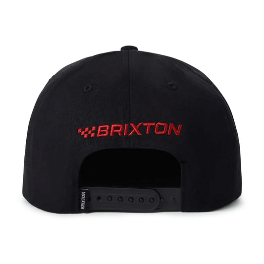 Brixton x Coors Light Gear Hp Snapback Hat - Black