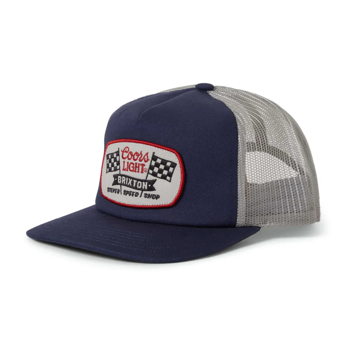 Brixton x Coors Light Pit Stop Mp Trucker Hat - Coors Navy / Silver