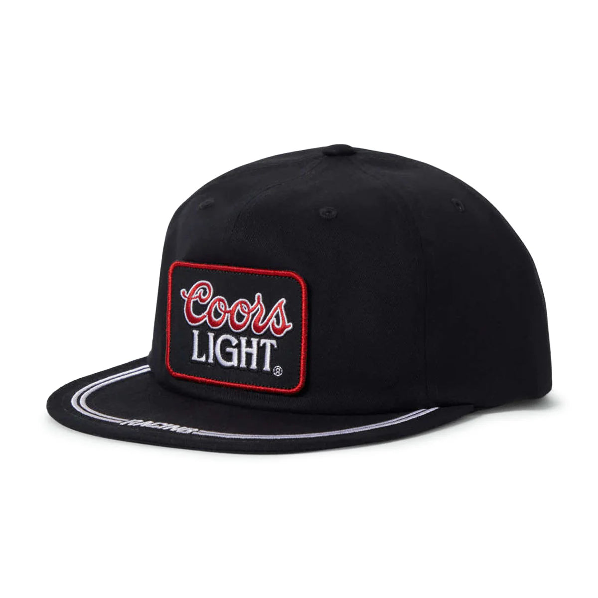 Brixton x Coors Light Gear Hp Snapback Hat - Black