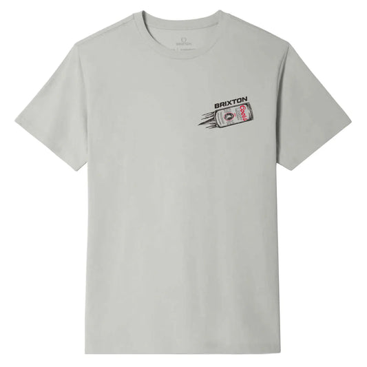 Brixton x Coors Light Silver Speed T-Shirt - Silver