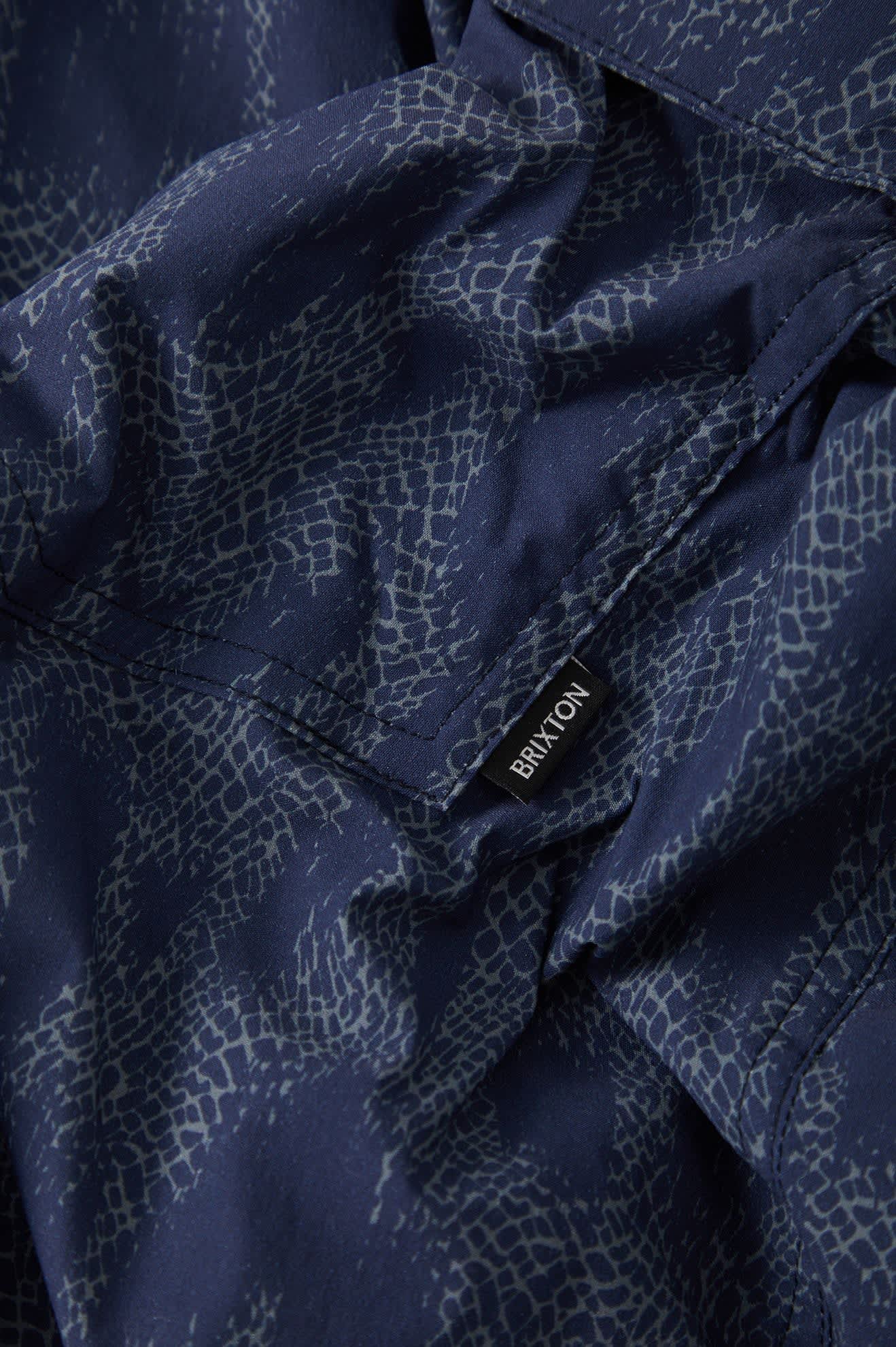 Brixton Everyday Hybrid Short 7" - Washed Navy Crackle