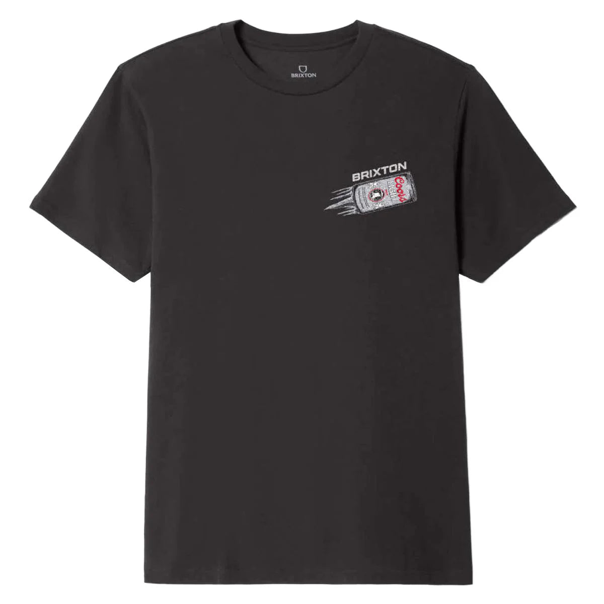 Brixton x Coors Light Silver Speed T-Shirt - Black