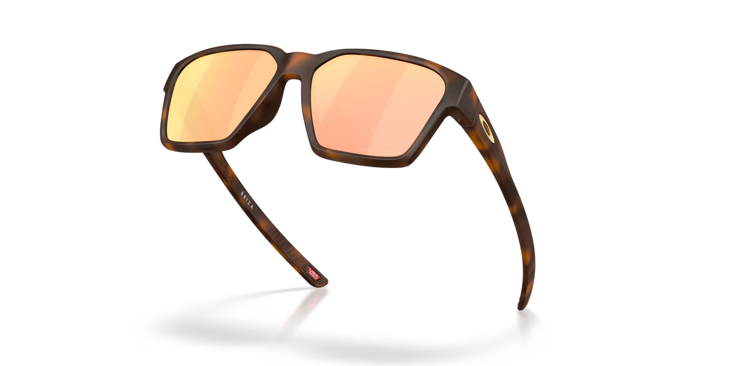 Briza Matte Tort Dark Amber w/ Prizm Rose Gold
