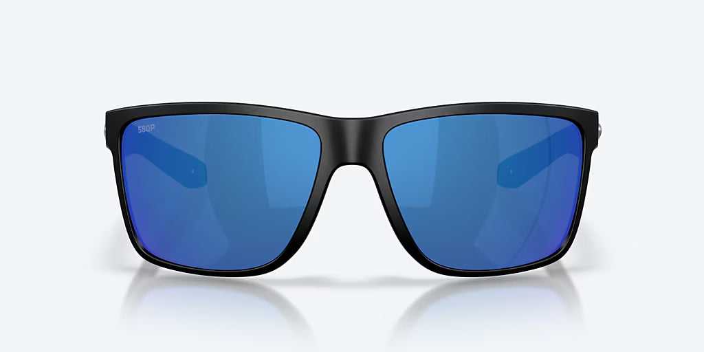 Broadbill II 2 XL Matte Black w/ Blue Mirror 580P