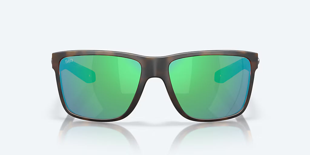 Broadbill II 2 Matte Tortoise w/ Green Mirror 580G
