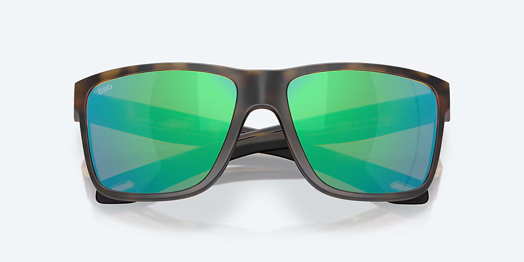 Broadbill II 2 Matte Tortoise w/ Green Mirror 580G