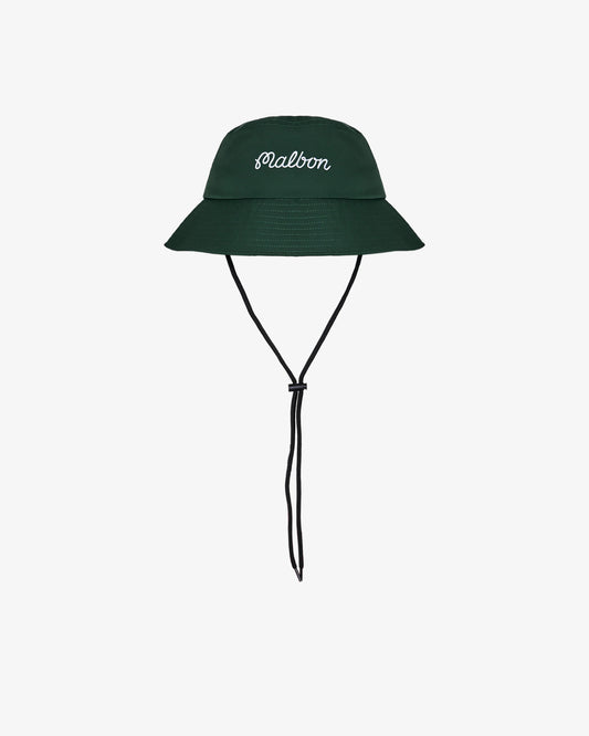Malbon Bucket Hat - Forest Green