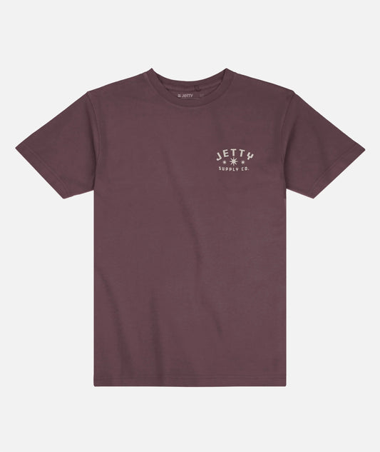 Bullshark Tee - Maroon