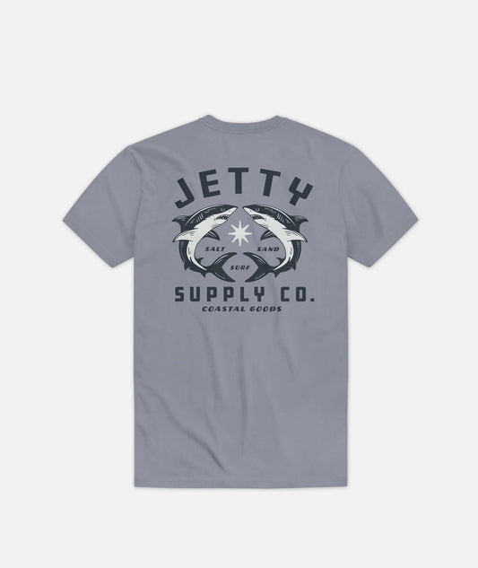 Grom Bullshark Tee - Storm