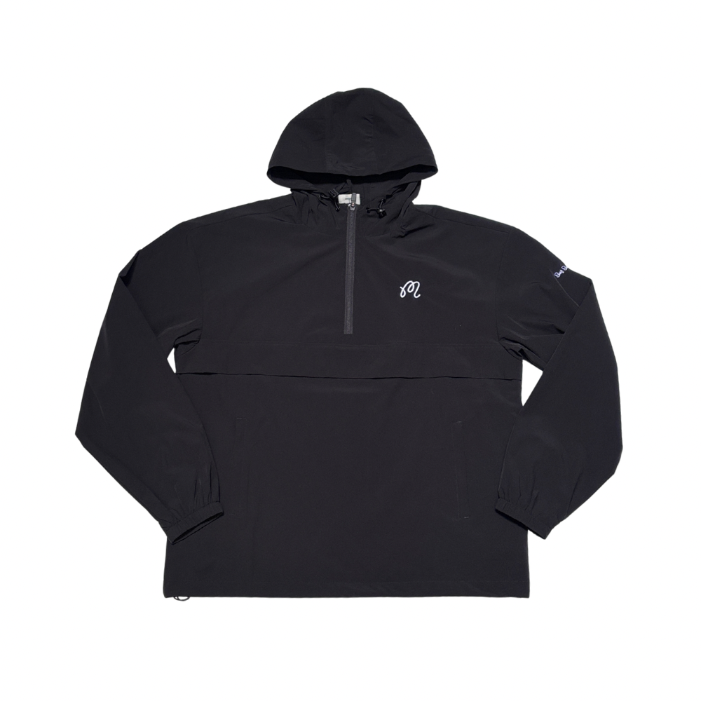 Surf Shack x Malbon Ridge Anorak Jacket - Black