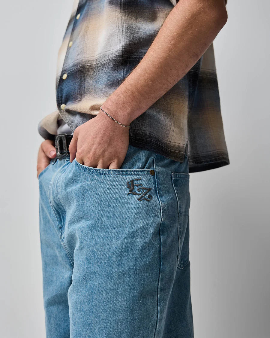 Ezekiel Kerry Getz Jean Denim Pant - Denim Blue