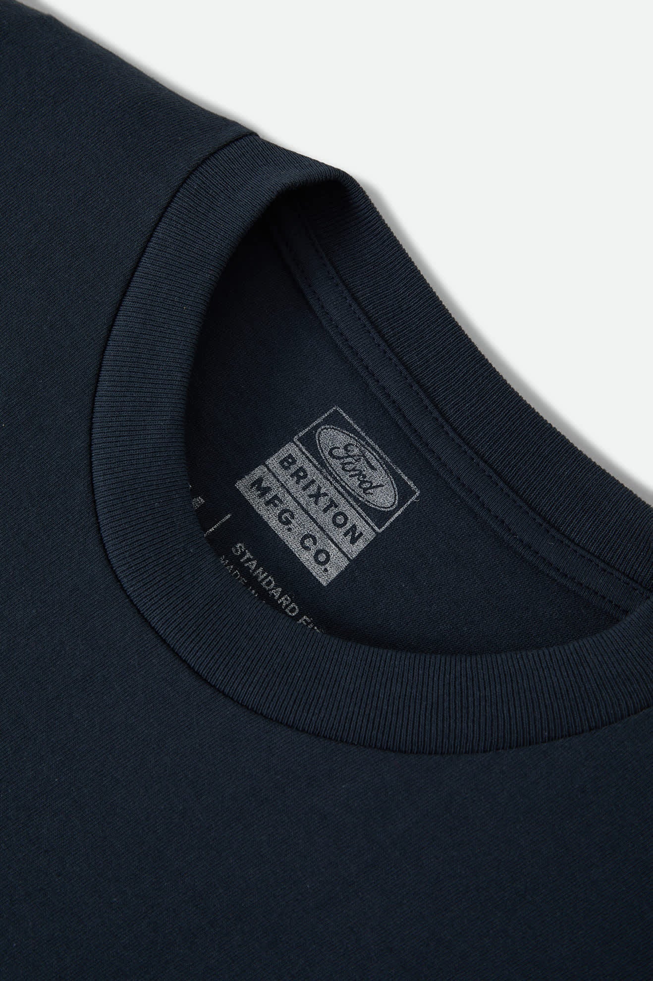 Brixton x Ford Service Dept. Pocket Tee - American Navy