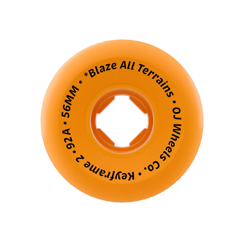 OJ Realtree APX Keyframe 2 92a Orange 56mm Wheels