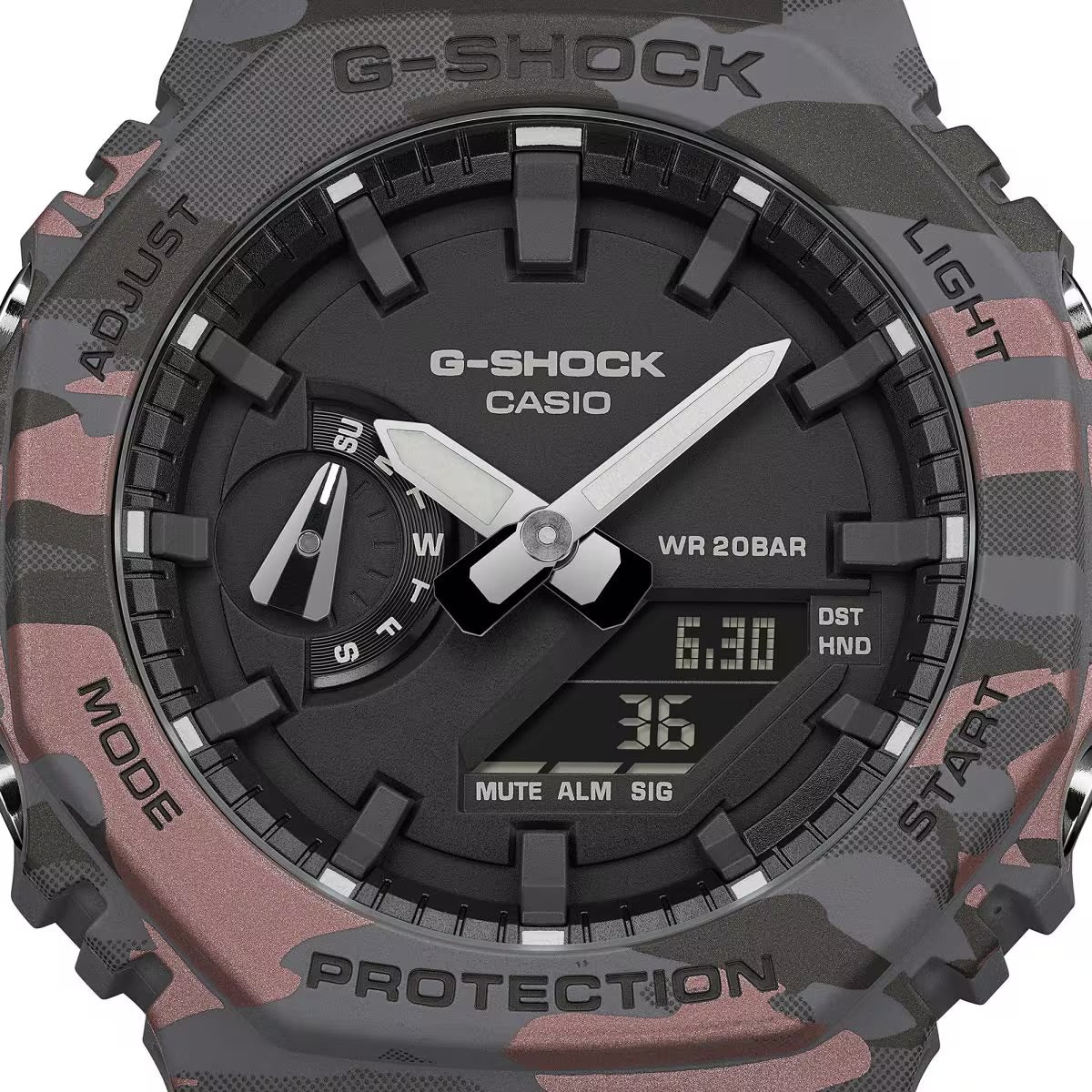 G-Shock GA2100CM-8A Analog-Digital Camo Watch