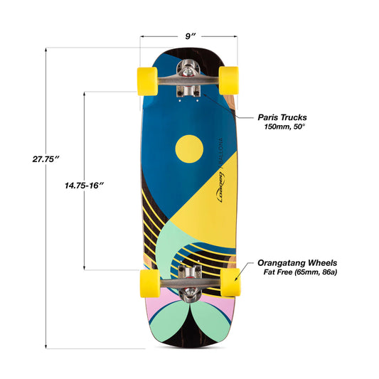 Loaded Ballona Longboard Complete - Willy