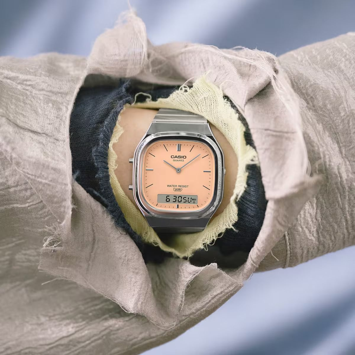 Casio AQ240E-4A Vintage Silver Watch