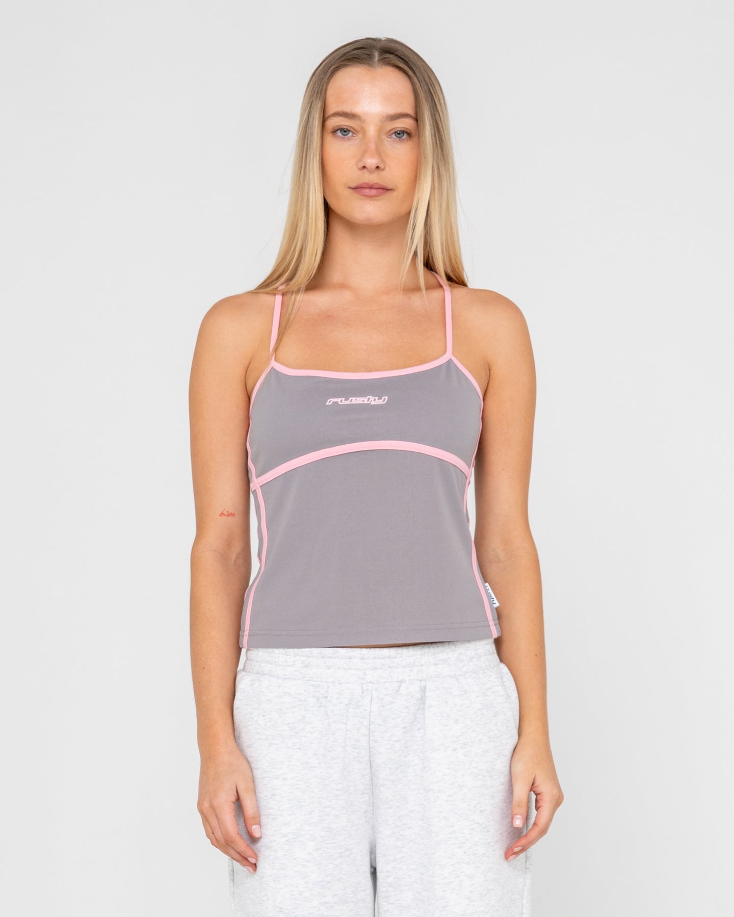 Rusty Freo King Fitted Top - Ultimate Grey