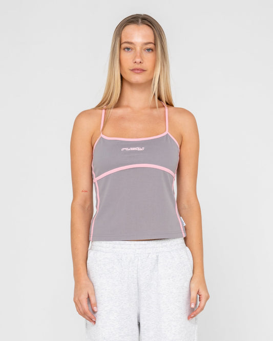 Rusty Freo King Fitted Top - Ultimate Grey