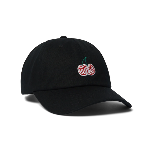 HUF Cherries 6 Panel CV Hat - Black