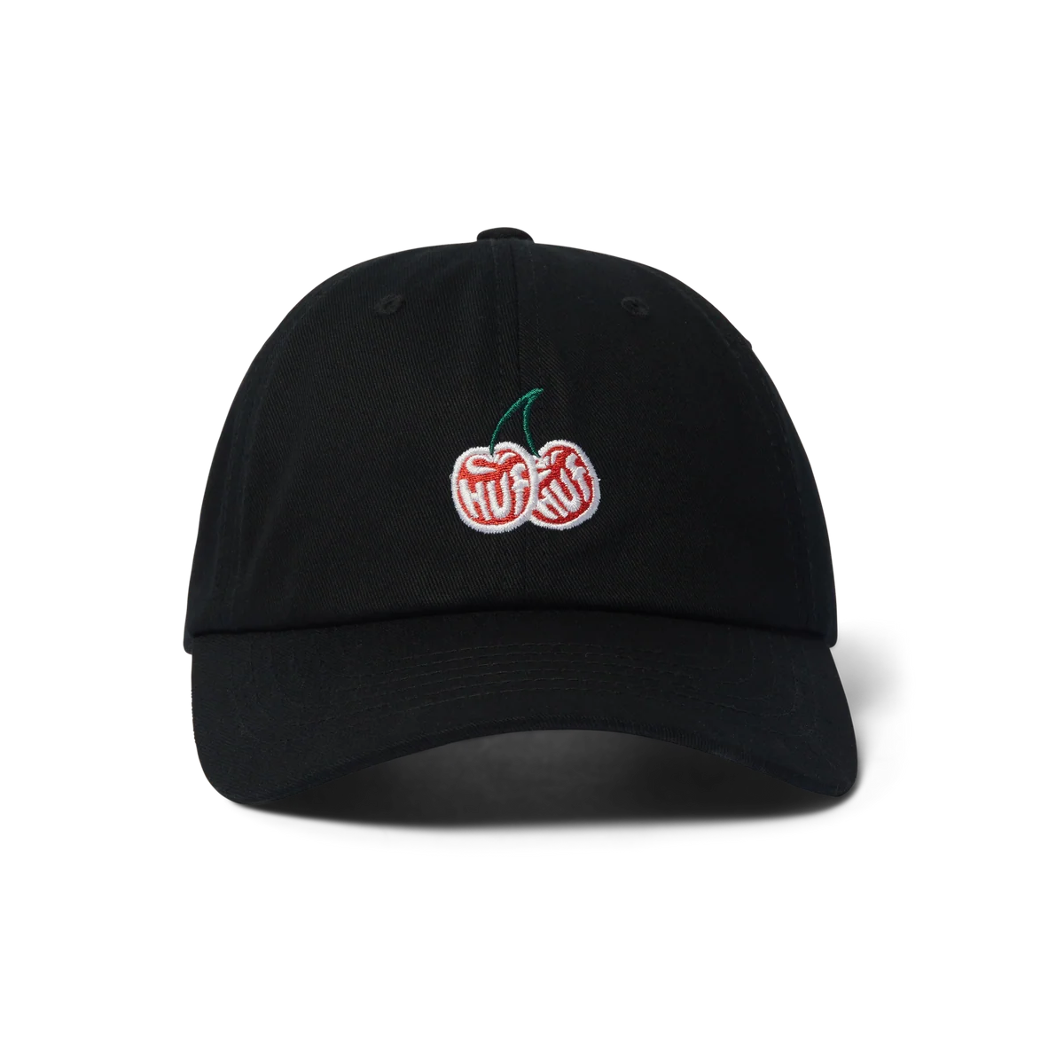 HUF Cherries 6 Panel CV Hat - Black