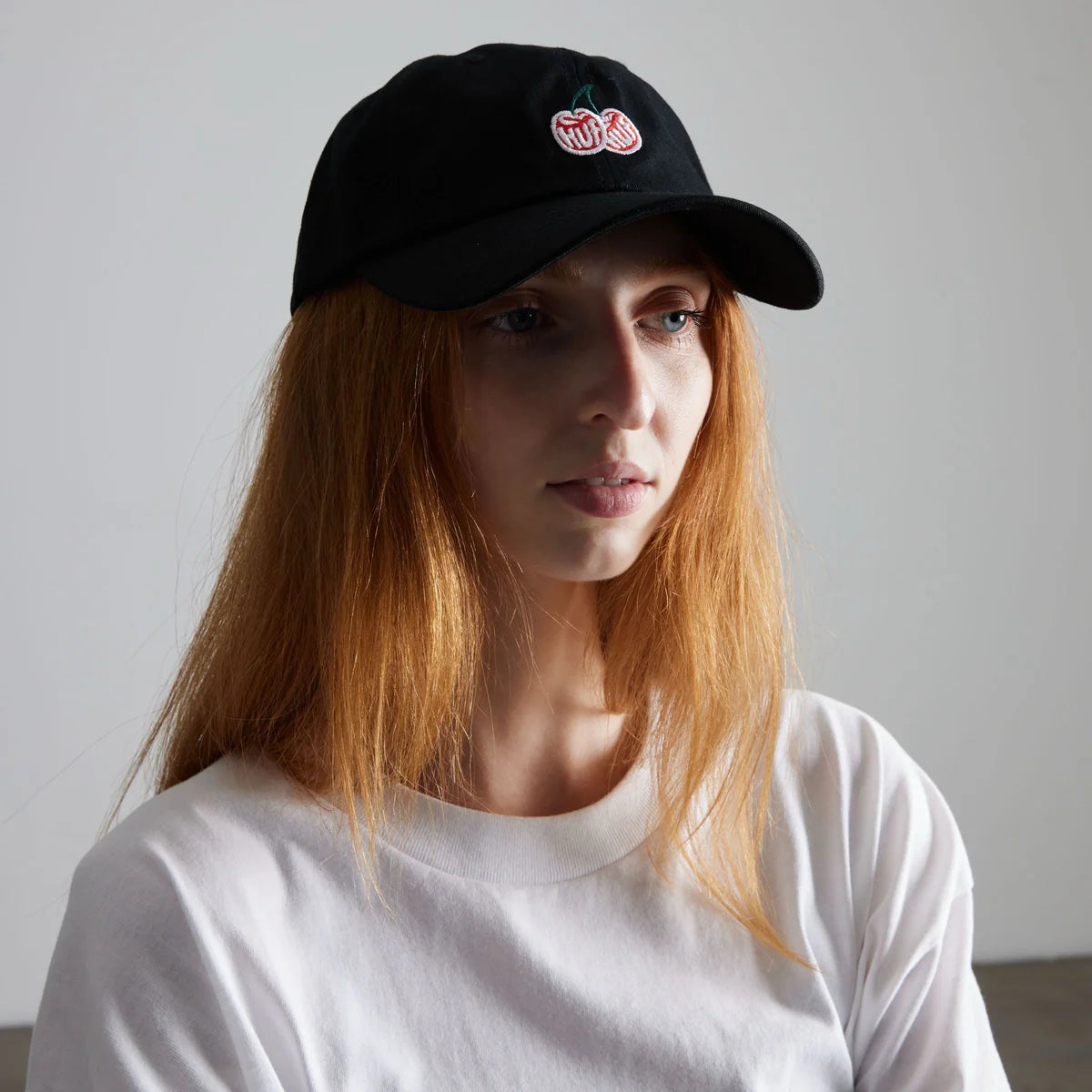 HUF Cherries 6 Panel CV Hat - Black