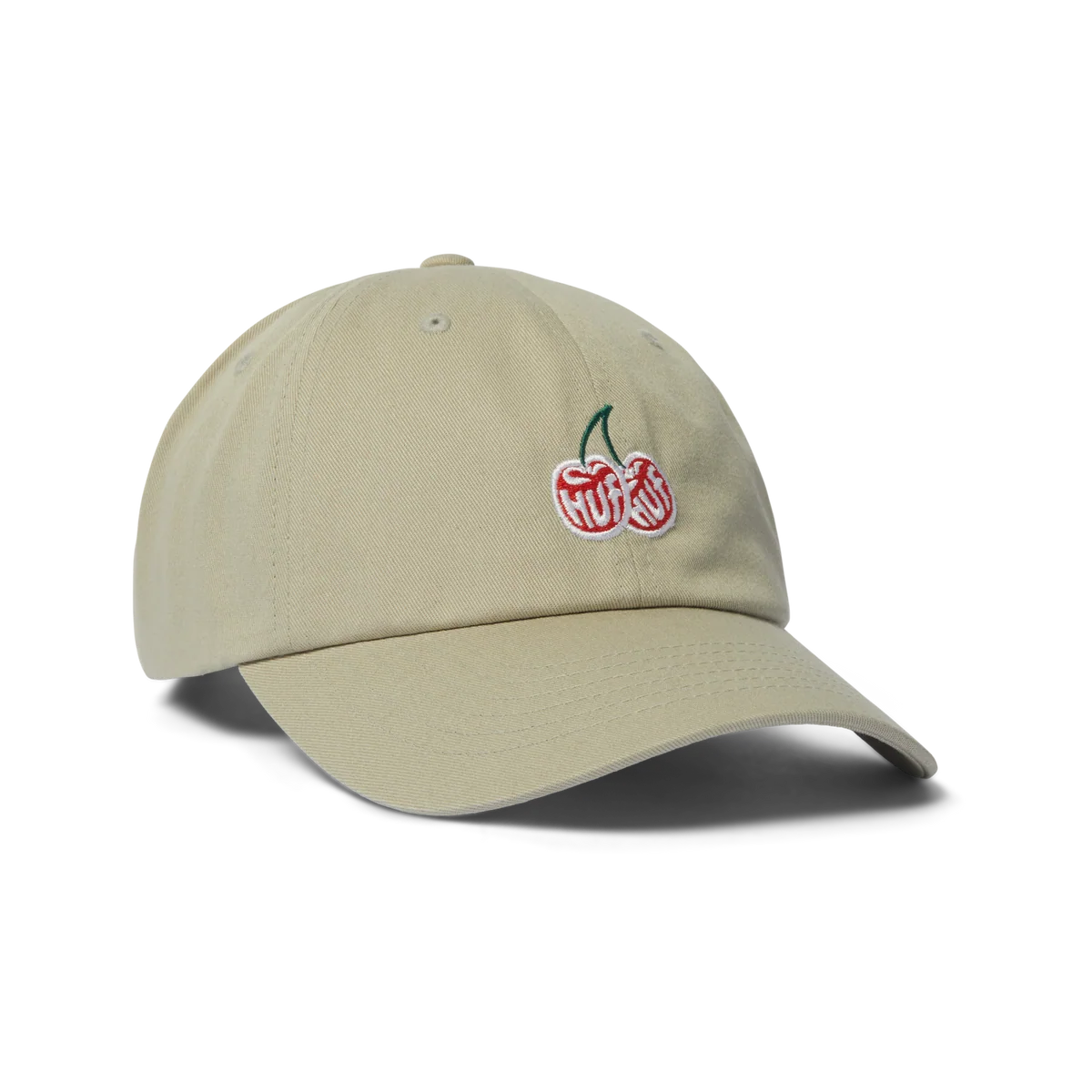 HUF Cherries 6 Panel CV Hat - Khaki