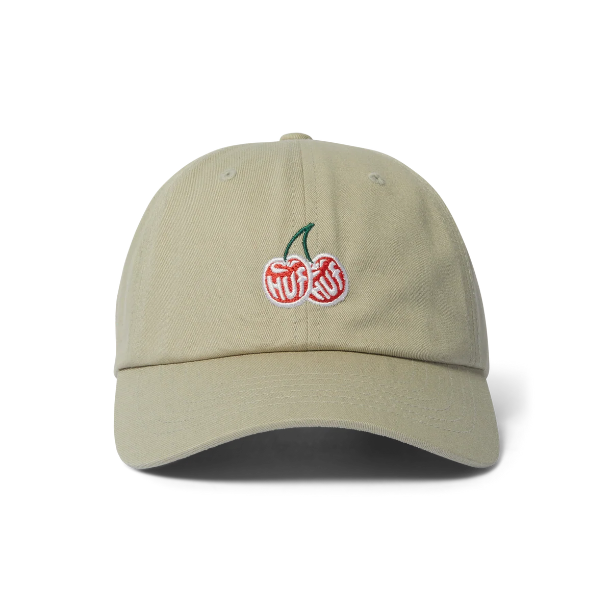 HUF Cherries 6 Panel CV Hat - Khaki
