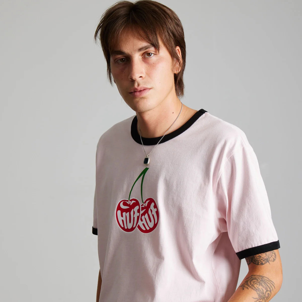 HUF Cherries Ringer Tee