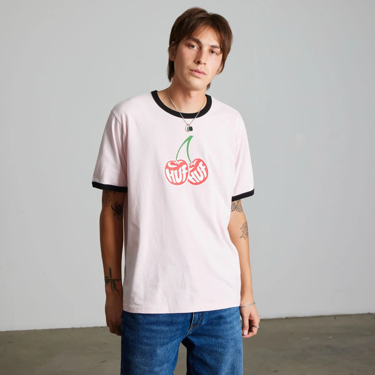 HUF Cherries Ringer Tee