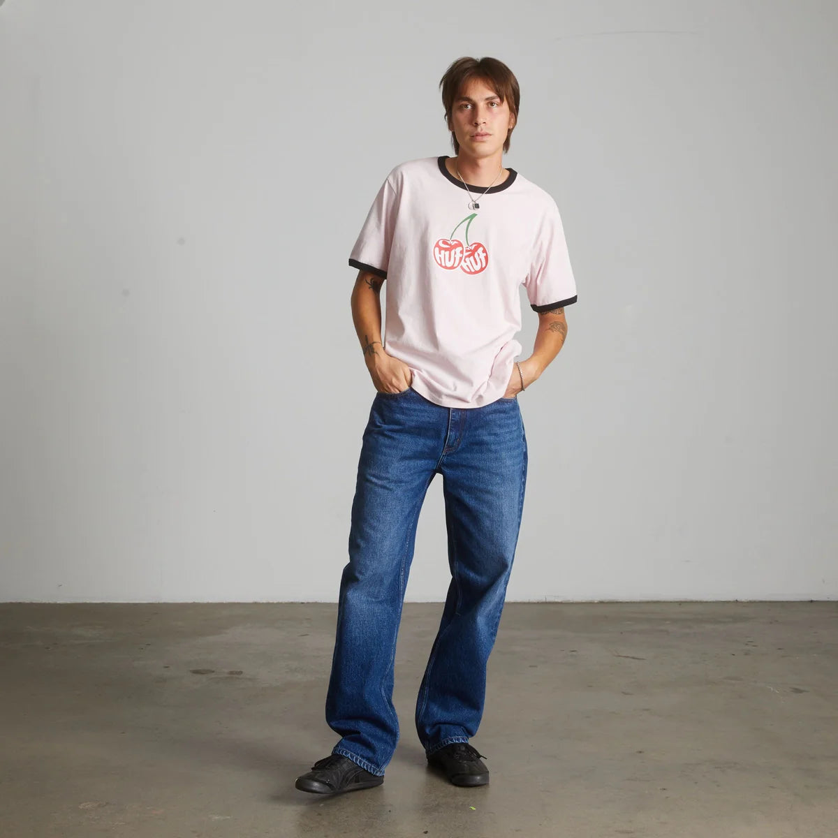 HUF Cherries Ringer Tee