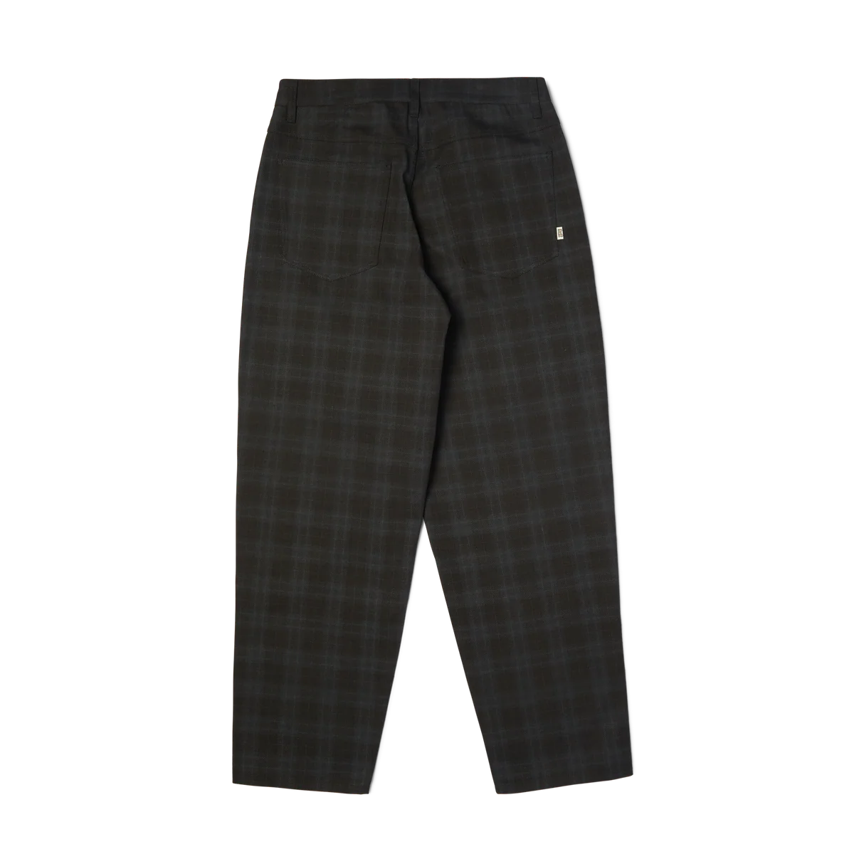 HUF Cromer Plaid Pant - Black