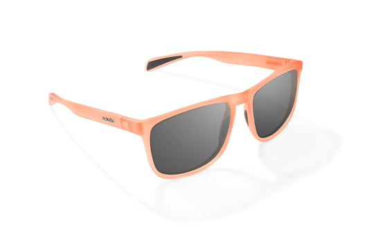 Calda Peach Glass Matte / Grey Polycarbonate