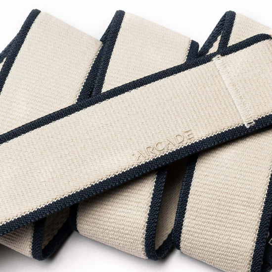 Arcade Carto Adventure Belt - Oat / Navy