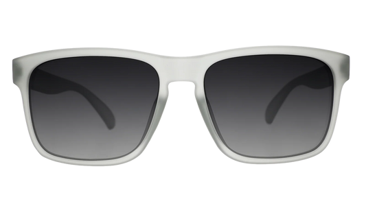 goodr Grand G Casually Juggles Boulders Sunglasses - Translucent Gray