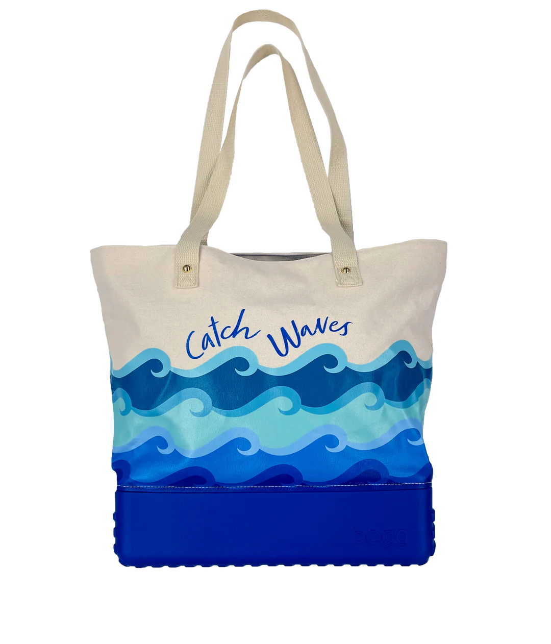 Catch Waves Canvas Bogg Bag