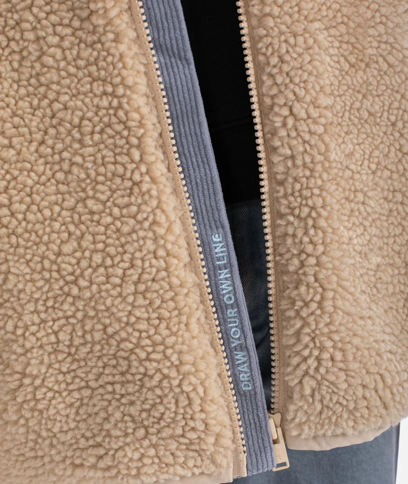 Cedar High Pile Fleece Jacket - Ivory