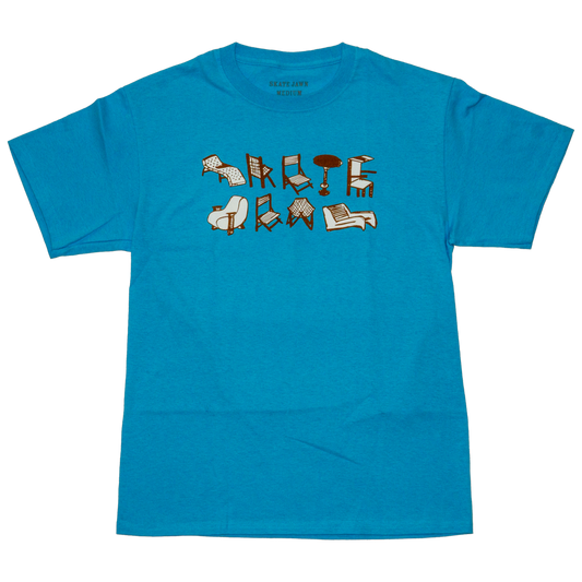 Skate Jawn Chairs Tee - Blue